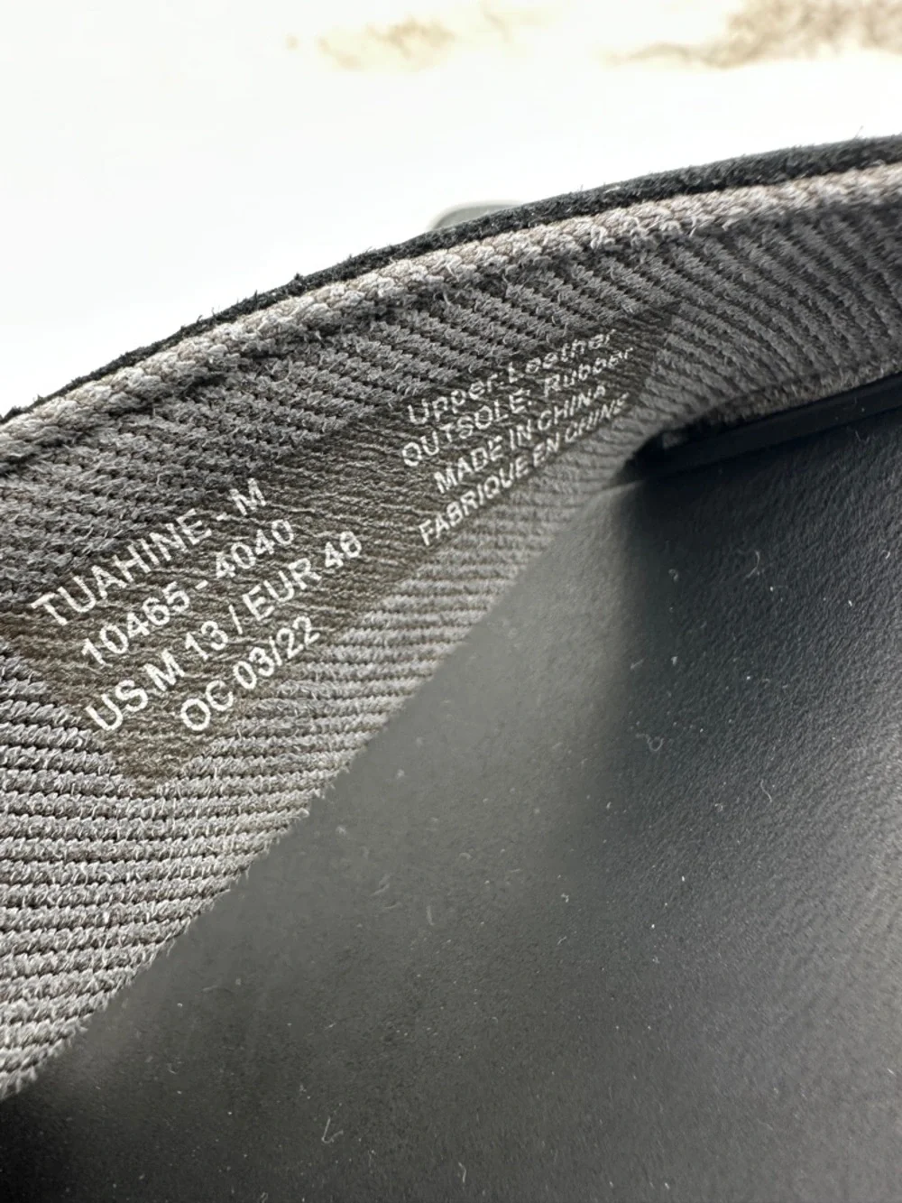 OluKai Tuahine Men’s Waterproof‎ Leather Sandals black men’s flip flops Size 13